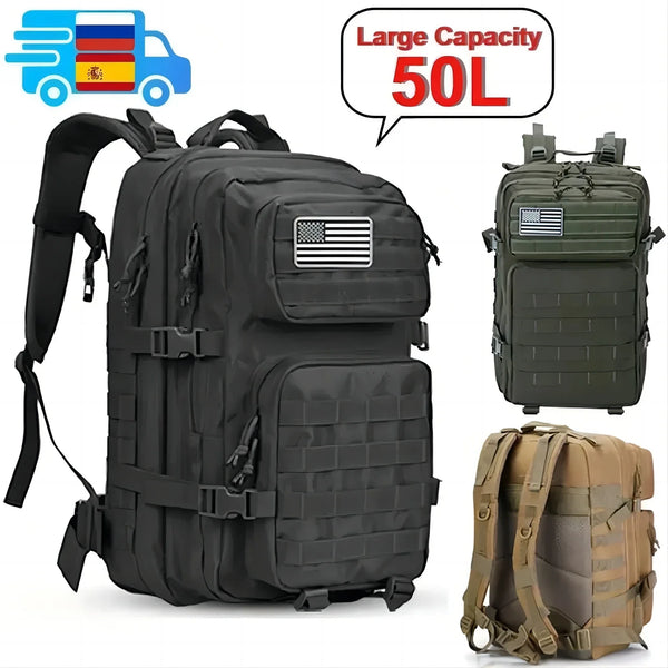 Tactical Waterproof Outdoor Backpack for Men