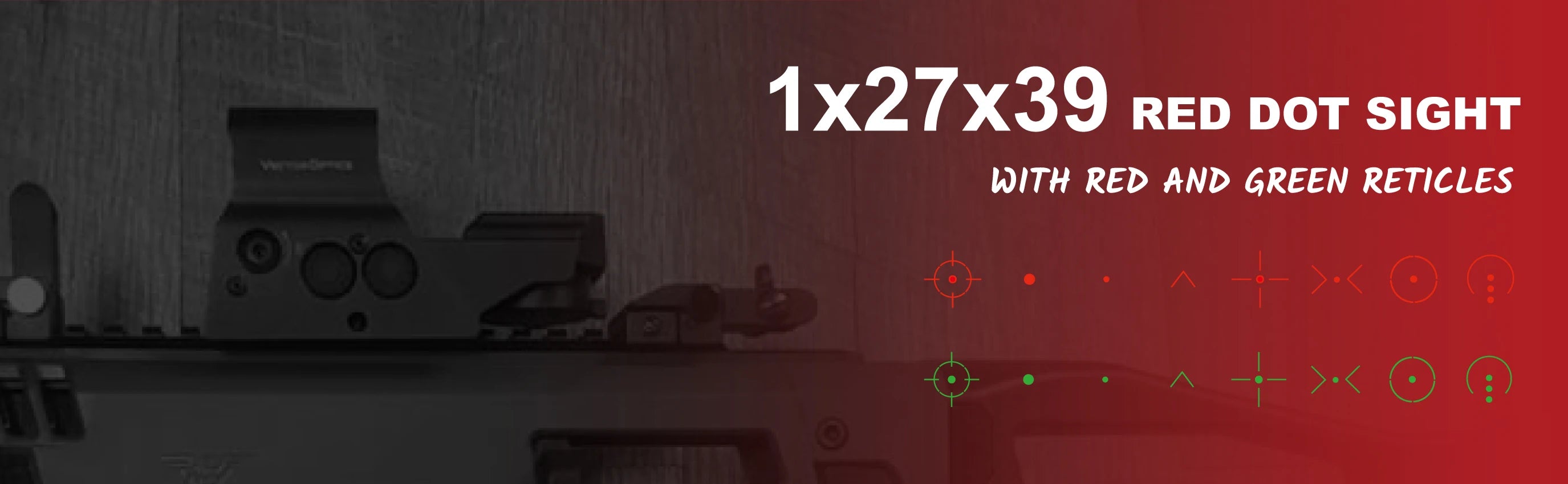 Vector Optics Omega 1x Tactical Red Dot Sight
