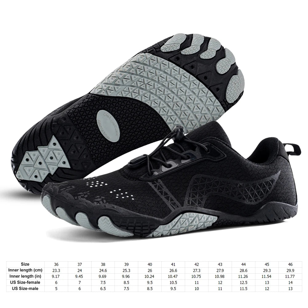 Unisex Barefoot Water Shoes – Non-Slip & Breathable