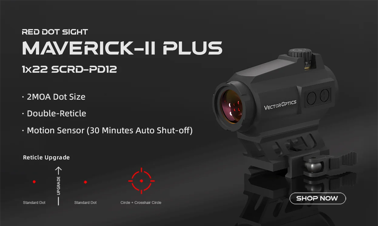 Vector Optics Omega 1x Tactical Red Dot Sight