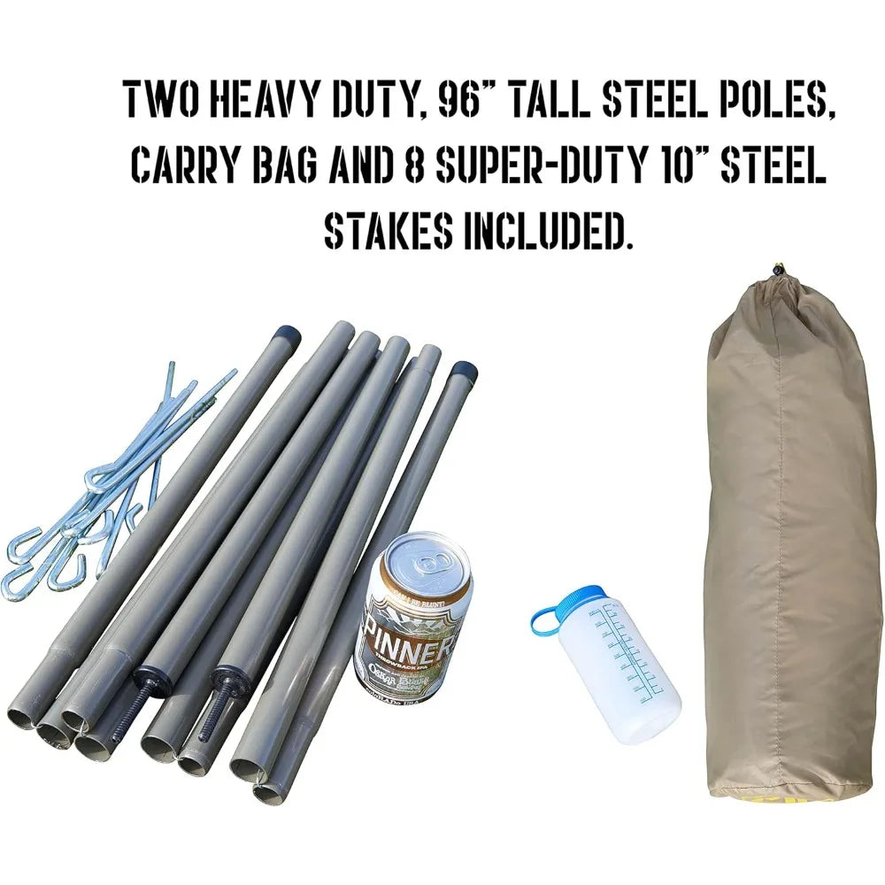 Roadhouse Tarp Shelter – Rain & Sun Protection