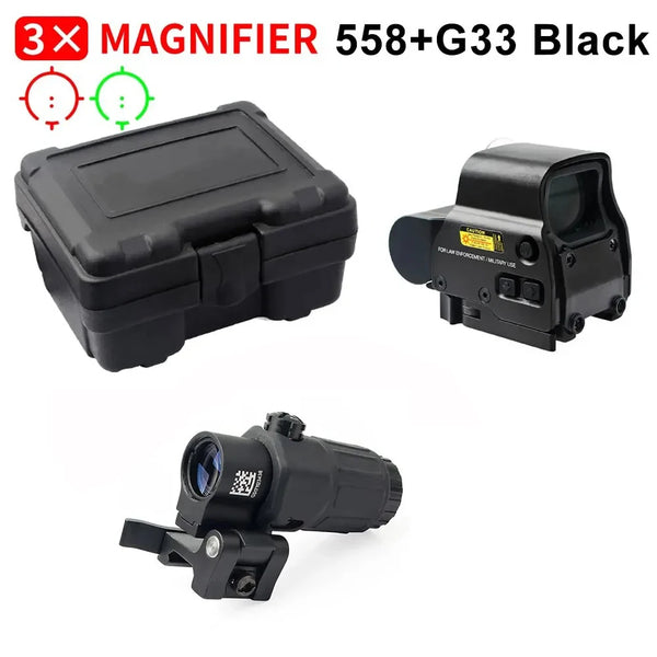 558+G43 Holographic Red Dot Sight with QD Mount