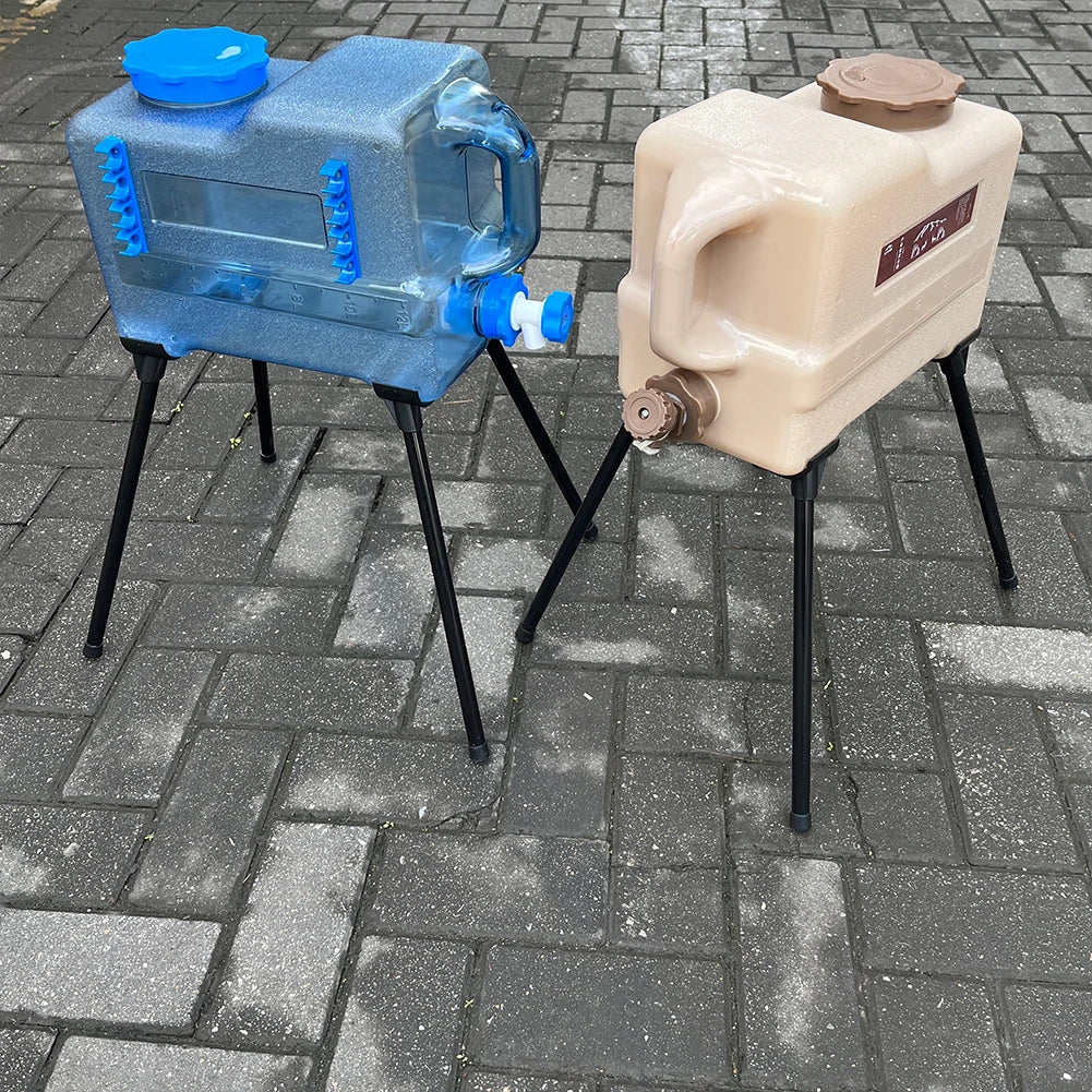 Foldable Camping Bucket & Ice Box Stand – Heavy Duty