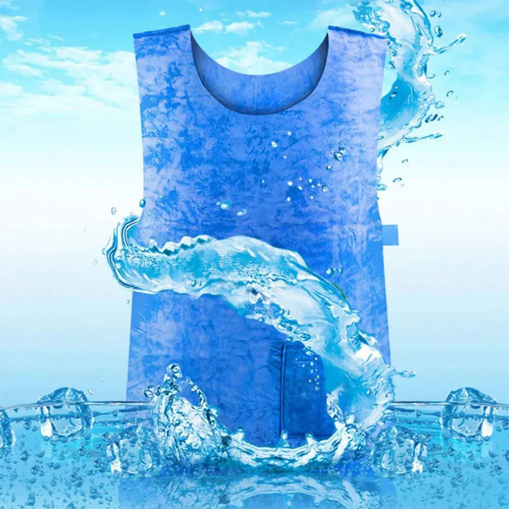 Reusable Ice Cooling Vest – Adjustable & Lightweight