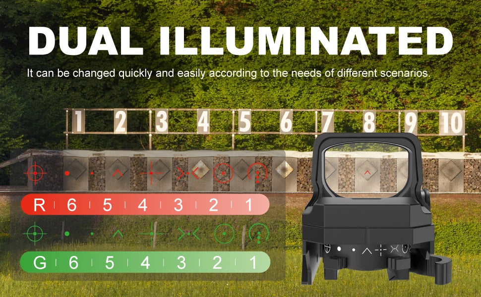 Vector Optics Omega 1x Tactical Red Dot Sight