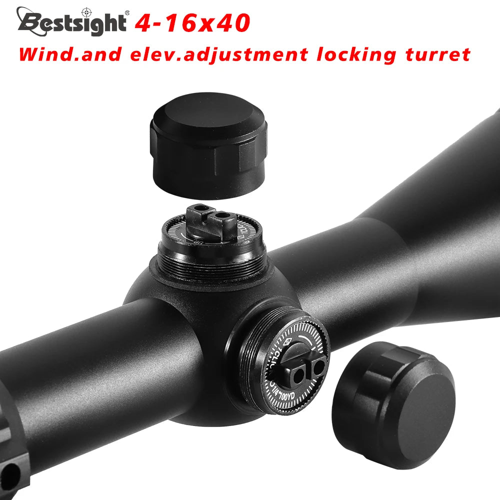 4-16x40 AOE Hunting Riflescope with Red & Green Dot