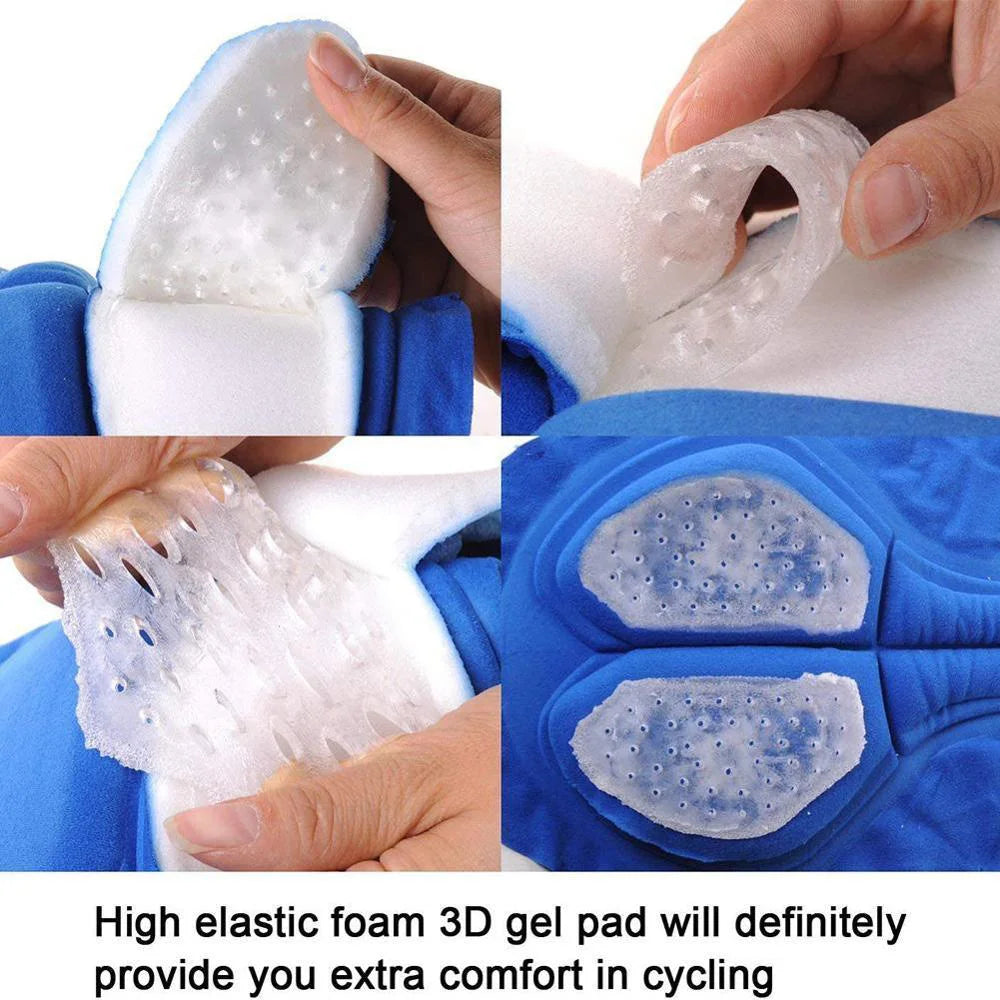 3D Gel Padded Cycling Underwear Shorts – Unisex