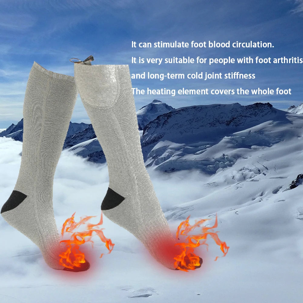 Electric Heated Winter Socks – Battery Powered