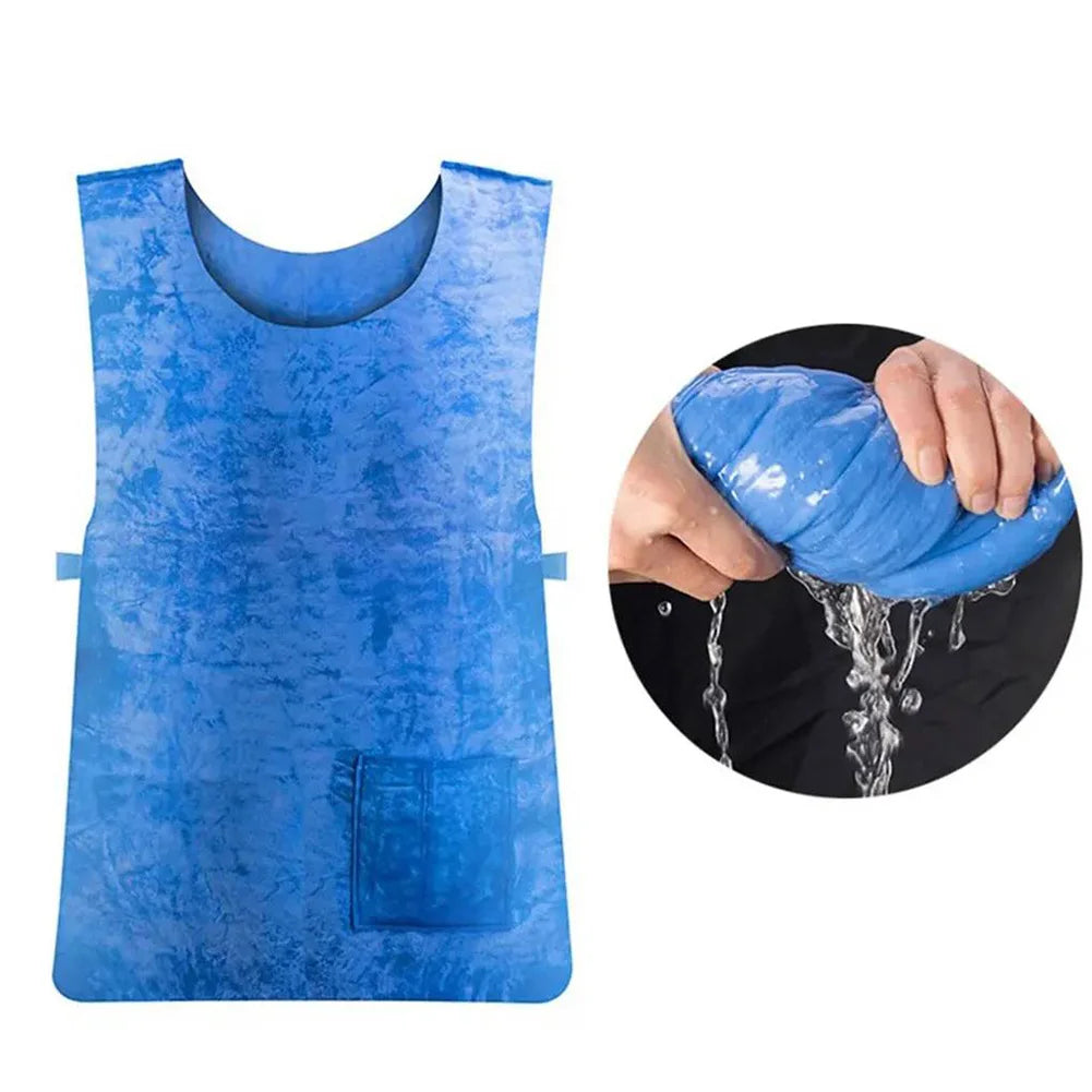 Reusable Ice Cooling Vest – Adjustable & Lightweight