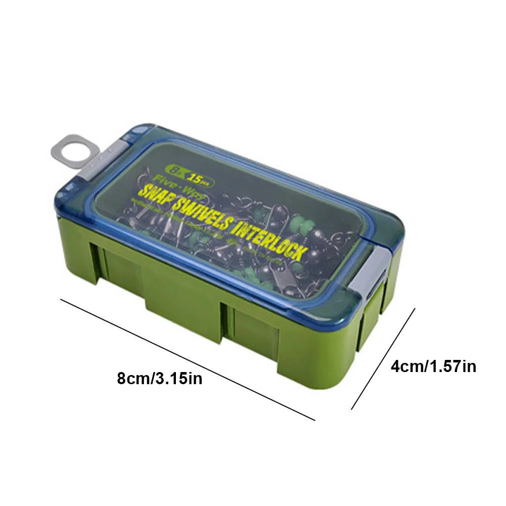 Luminous Ball Bearing Squid Jig Swivel Connector